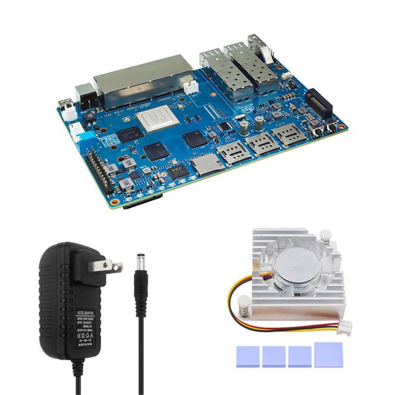 Banana Pi R4 Router Board: 4GB RAM, MediaTek MT7988A