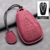 Leather Car Key Case Cover Fob For Changan CS35PLUS CS35 Plus CS55 PLUS CS75 PLUS Eado UNI-T UNI K Oushang X5 X7 EV 2019-2025
