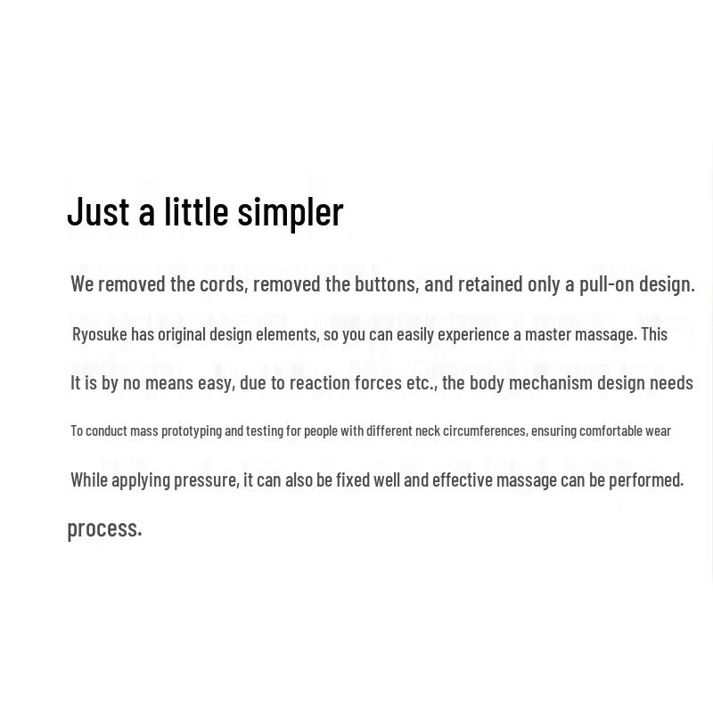 Ryosuke Human-like Kneading Neck and Shoulder Massager