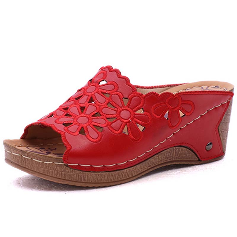 Women Shoes Sandals Summer Wedge Shoes Woman Casual Women's Sandals Slip On Party Zapatos De Mujer Female Footwear