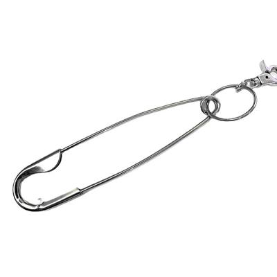 Πανκ Μεγάλη Ανοξείδωτη Καρφίτσα Ασφαλείας Μεταλλικό Κρεμαστό Κλειδοθήκη Για Γυναίκες Άνδρες Harajuku Cool Hip Hop Κλειδοθήκη Αξεσουάρ Τζιν