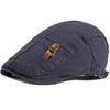 HT2916 Mens Berets Women 100% Cotton Ivy Flat Cap Male Female Artist Painter Beret Hat Spring Summer Autumn Adjustable Beret Cap