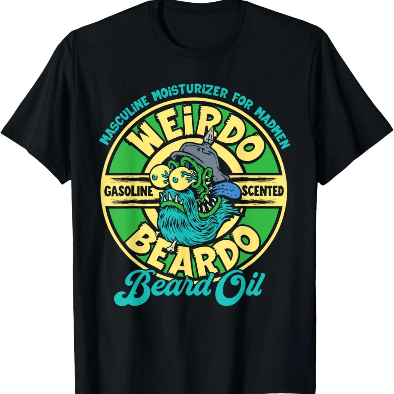 

Monster Weirdo Beardo Gas Scented Beard Oil T-Shirt XXXXXL