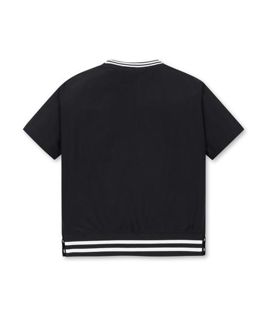 Goldeunbeeo (W) Dolman Sleeve Woven T-Shirt G5Tam26341Bkx