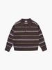 Mellotoli Striped Knit Collared T-Shirt (2 Colors)