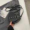 2024 neue modische und beliebte Nieten-vielseitige Umhängetasche Damen-Love-Bag-Handtasche