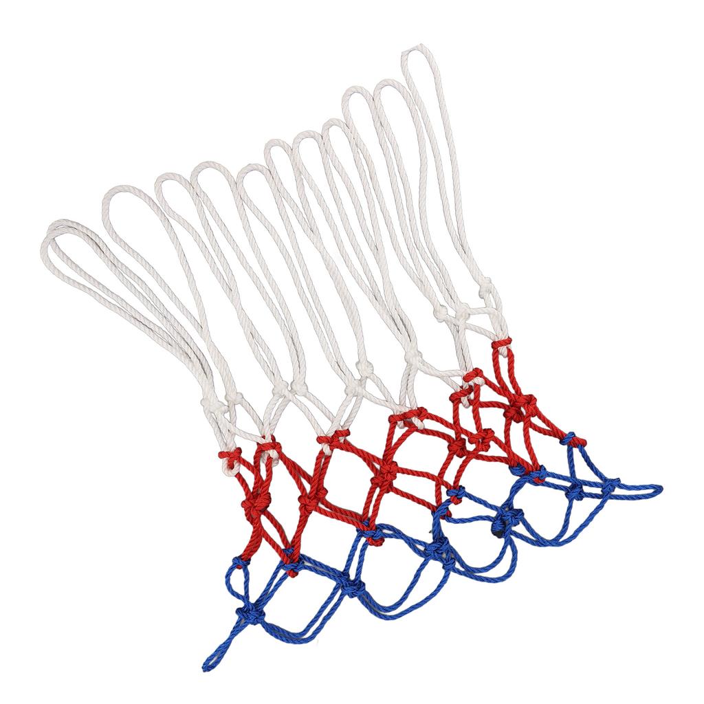 Basketball Net Professional Basketball Net Replacement Polyester All Weather Anti Whip Basketball