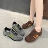 Leather Shoes Women's Autumn Models, Lightweight Soft-soled Sports and Leisure Shoes, Breathable and Versatile, Retro and Thin