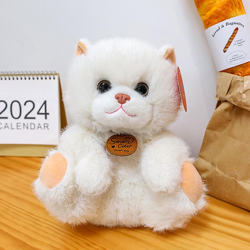 New Cute Pet Lazy Cat Doll Simulation Cat Plush Toy Soothing Ragdoll Birthday Gift