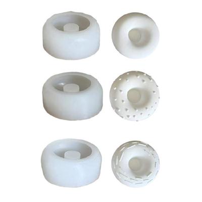 Multipurpose Round Shape Candelabra Silicone Mold For DIY Candle Holder Cement Crafts And Decorative Items