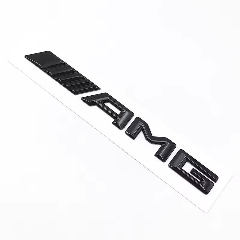 

3D CLA45 Logo ABS Black TURBO 4MATIC Badge Car Rear Star Sticker Trunk AMG Emblem For Mercedes Benz CLA 45 AMG W117 Accessories