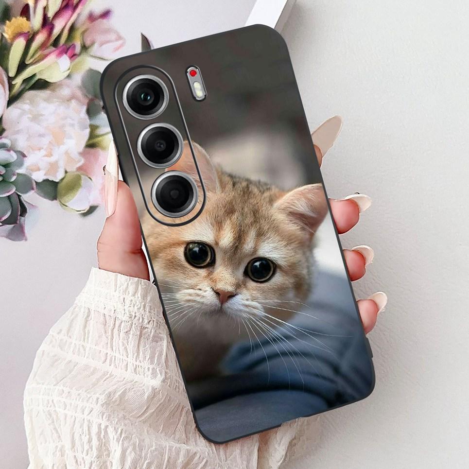 Cool Dragon Lion Tiger Cartoon Pattern Casing For Tecno Camon 40 Pro 5G CM7 Case Camon40 40Pro 5G 6.78" Soft Silicone Back Cover