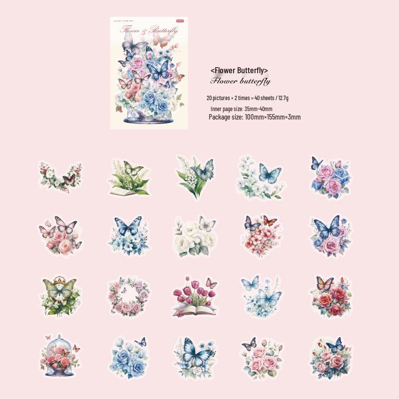 Forest Ranch Series Cute Cartoon Sticker Pack for DIY Phone Case Decoration