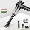Portable Wireless Car Vacuum Cleaner with Battery Display and High Suction, Handheld Duster & Blower for Household Use
