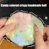 1/2/3Pcs Crisp Squeeze Ball Toy Handmade Stress Relief Shapeable Ball Sensory Fidget Toy Portable Moldable Decompression Ball Party Favors