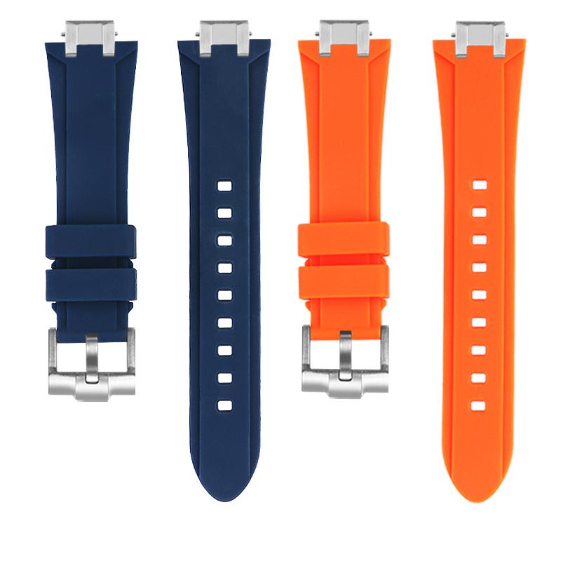 Para Maurice Lacroix AIKON AI1108 AI6008 AI6007 AI6038 AI6058 Correa de Silicona Suave Impermeable para Reloj | Correa de Goma de Liberación Rápida
