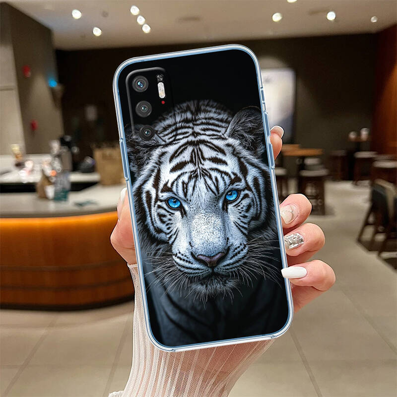 Animal Tiger Phone Case for Motorola Edge 20 30 S30 40 50 Fusion Lite Plus Pro Ultra Neo One Action Zoom Hyper Power Macro Vision