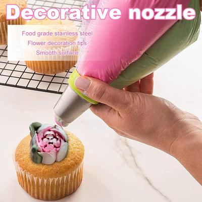 Stal nierdzewna Kwiat Wyciskacz Ustnik Domowe Narzędzia Do Pieczenia Kreatywna Końcówka Do Lukrowania Dysza Do Dekorowania Ciasta Gadżety Kuchenne Akcesoria