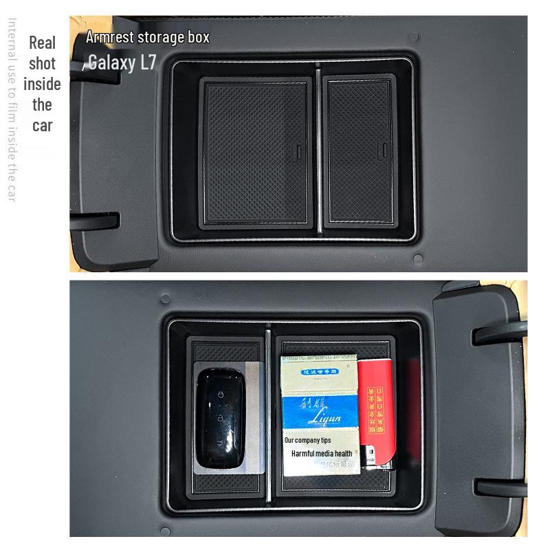 Galaxy L7 Center Console Armrest Storage Organizer for Cars (23-25 Models)