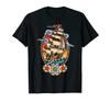 Old School American Traditional Tattoo Flash Clipper Ship T-Shirt Men Cotton Tshirt Tees Tops Anime Harajuku Streetwear