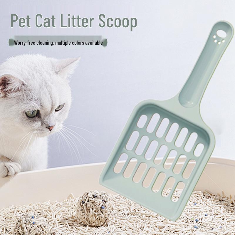 Colorful Hollow Mesh Cat Litter Scoop - Pet Cleaning Poop Shovel Supplies