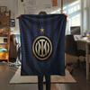 Football Club Internazionale Milano Flannel Blanket, High quality Comfortable for All Seasons, Home Decor, Warmth and Comfort