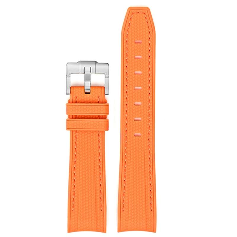 Cinturino per Omega X Swatch Joint MoonSwatch Cinturino per Seamaster 300 Uomo Donna 20mm Gomma Silicone Estremità Curva Braccialetto da Polso