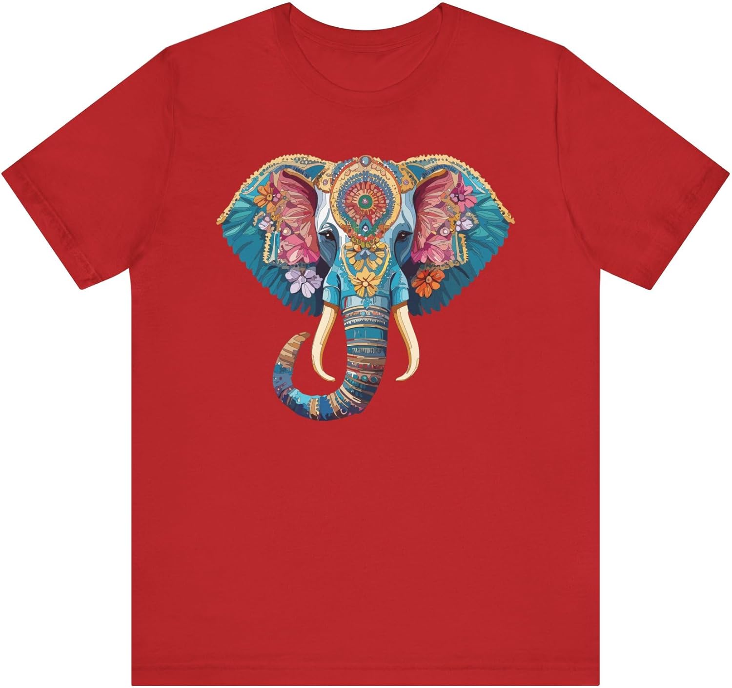 

Elephant Graphic Design Tee, Elephant Shirt, Vintage Tees, Art Design T-Shirt, Animal Graphic Tee, Animal Shirts 3 5XL різнокольоровий