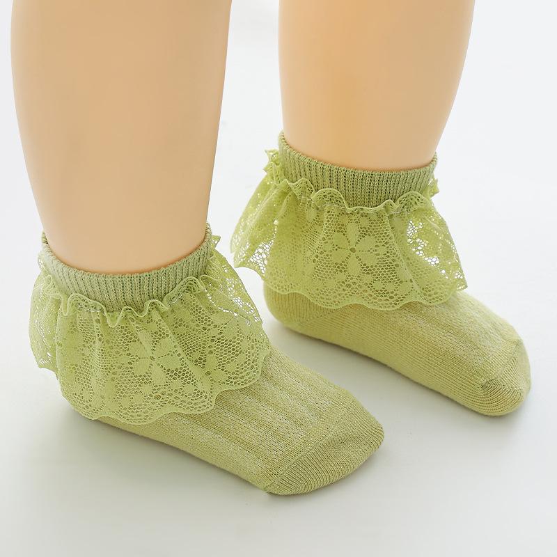 Summer Lace Mesh Socks for Girls - Thin Princess Style