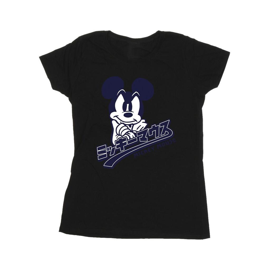 Disney Womens/Ladies Mickey Mouse Japanese Cotton T-Shirt