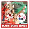 Pack of 4 Mini Metal Cowbell Set Colorful Color Antirust Fade Proof Ideal for Sports Festivities and Long Term Use