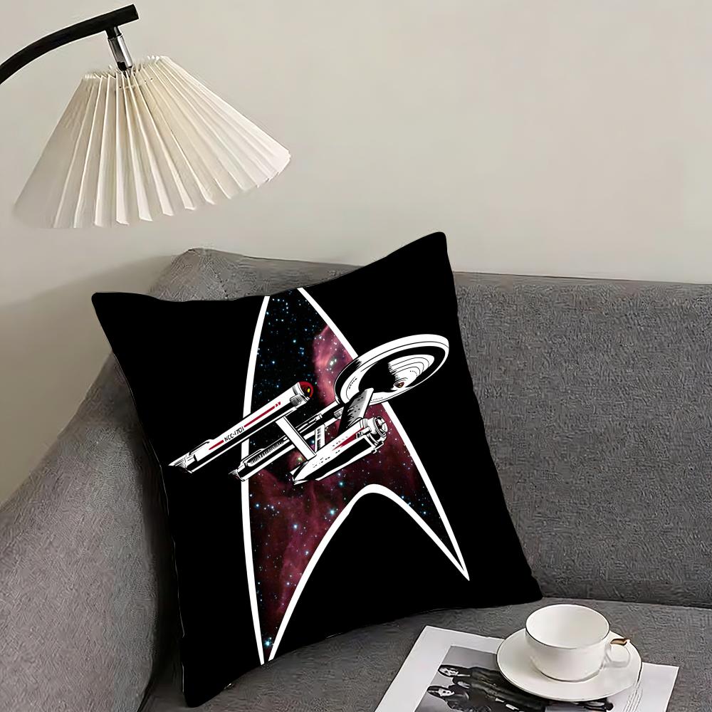 

Star TTrek ShipP Brand Cushion Cover Pillowcase Ultra Soft Skin Friendly Fabric Cloud Like Comfort Concealed Zipper 30x30cm