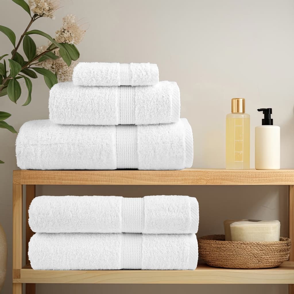 Vidaxl Ręczniki Premium Solund, 25 Szt., Białe, 70X140 Cm, 600 G/Cm²