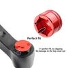 Black Coated Bike Fork Caps Spanners Fork Suspension Top Caps Wrenches Tool for Various Brands and Models