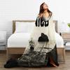 The Goonies Skull Chunk Blanket Flannel Summer Autumn Winter TV Series Warm Throw Blanket for Home Bedroom Plush Thin Quilt