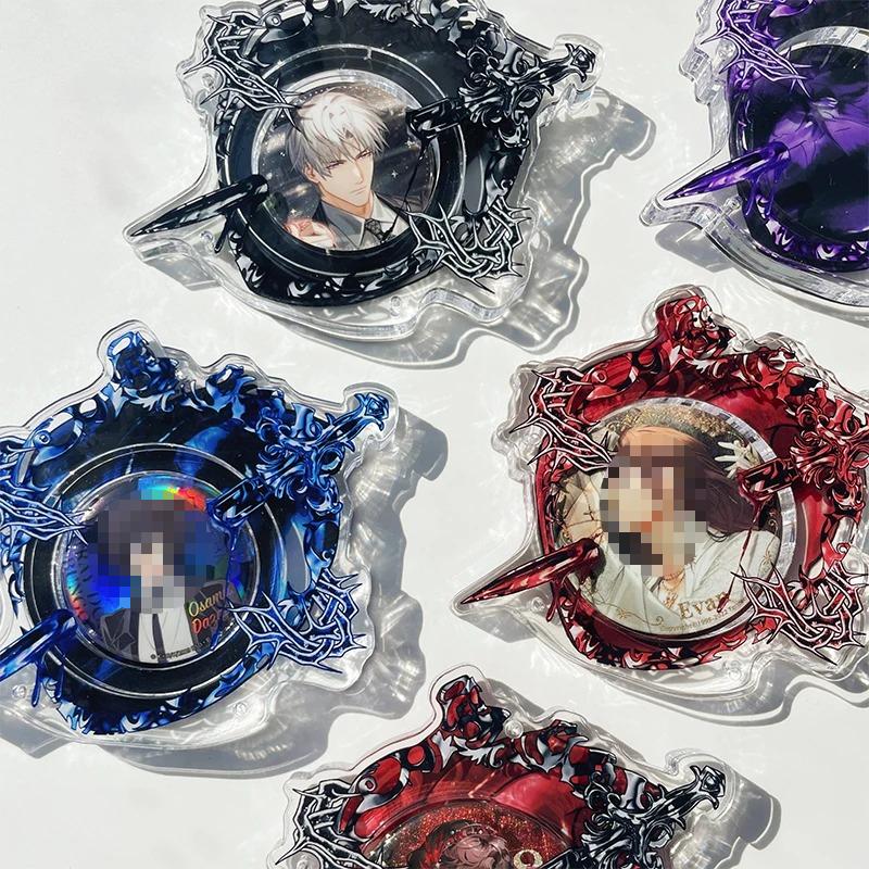Blade of The Heart Series Acrylic Badge Holder Original Design Anime Badge Display Ornaments for Room Decoration Wholesales New