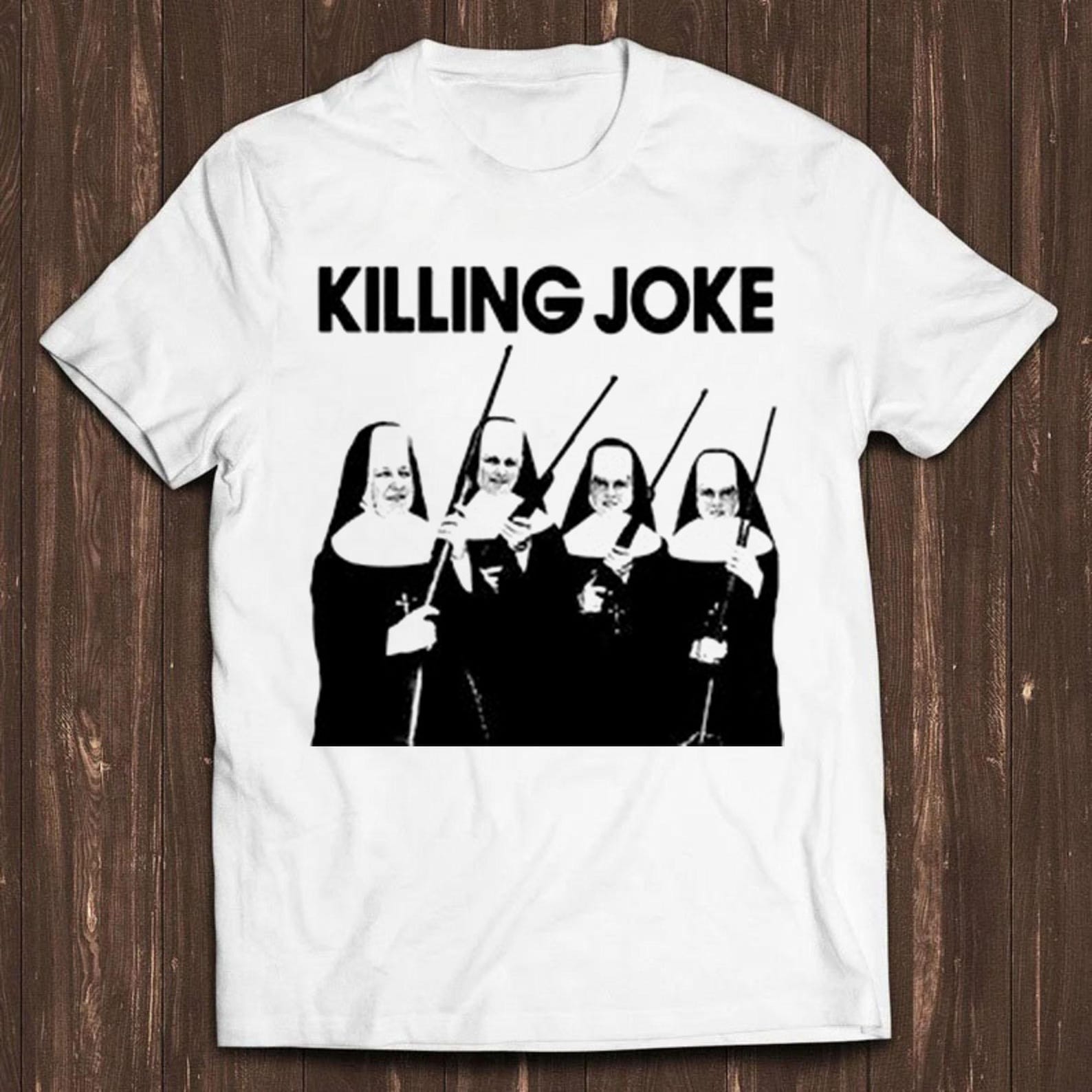 Killing Joke Gun Nun Punk Rock Band Music Funny Gift Tee T Shirt C1729 M