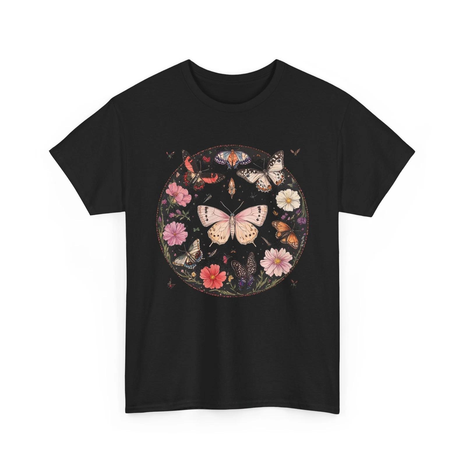 Butterfly T-Shirt Graphic Tee for Men and Women | Fashionable Trendy Print 3XL