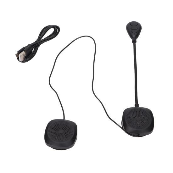 

Bluetooth-гарнитура для шлема, ультратонкий динамик для мотоциклетного шлема с функцией автоматического ответа на звонки, регулятор громкости, управление с помощью диска