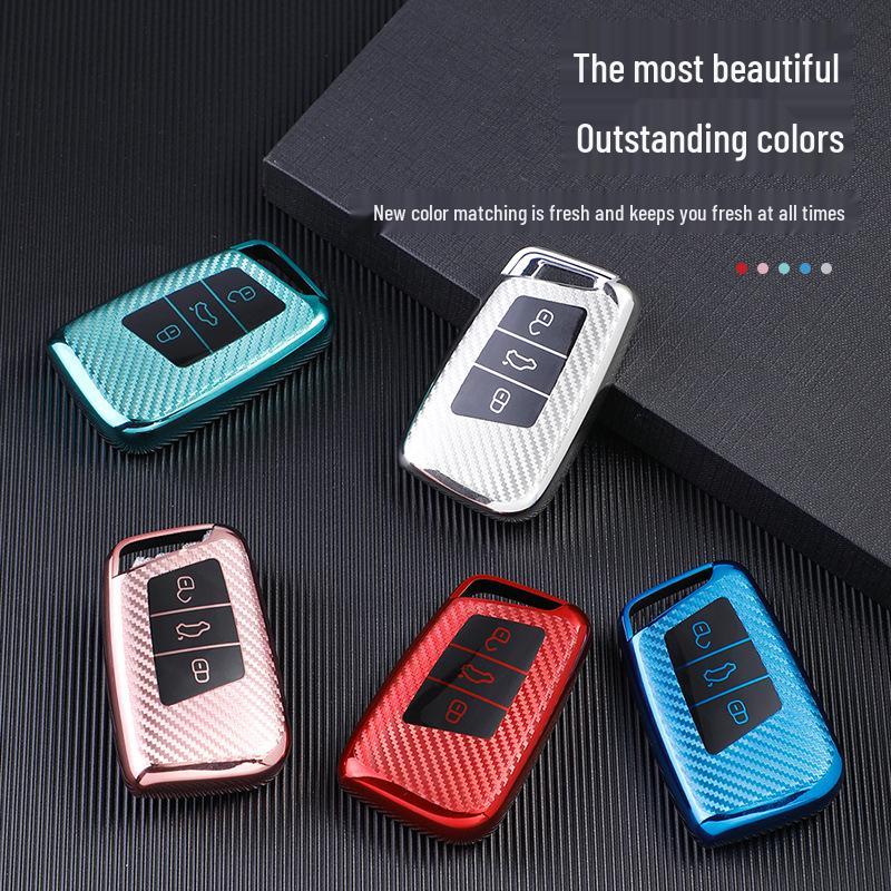 Volkswagen 2019 Passat Magotan B8CC Carbon Fiber Key Cover Case