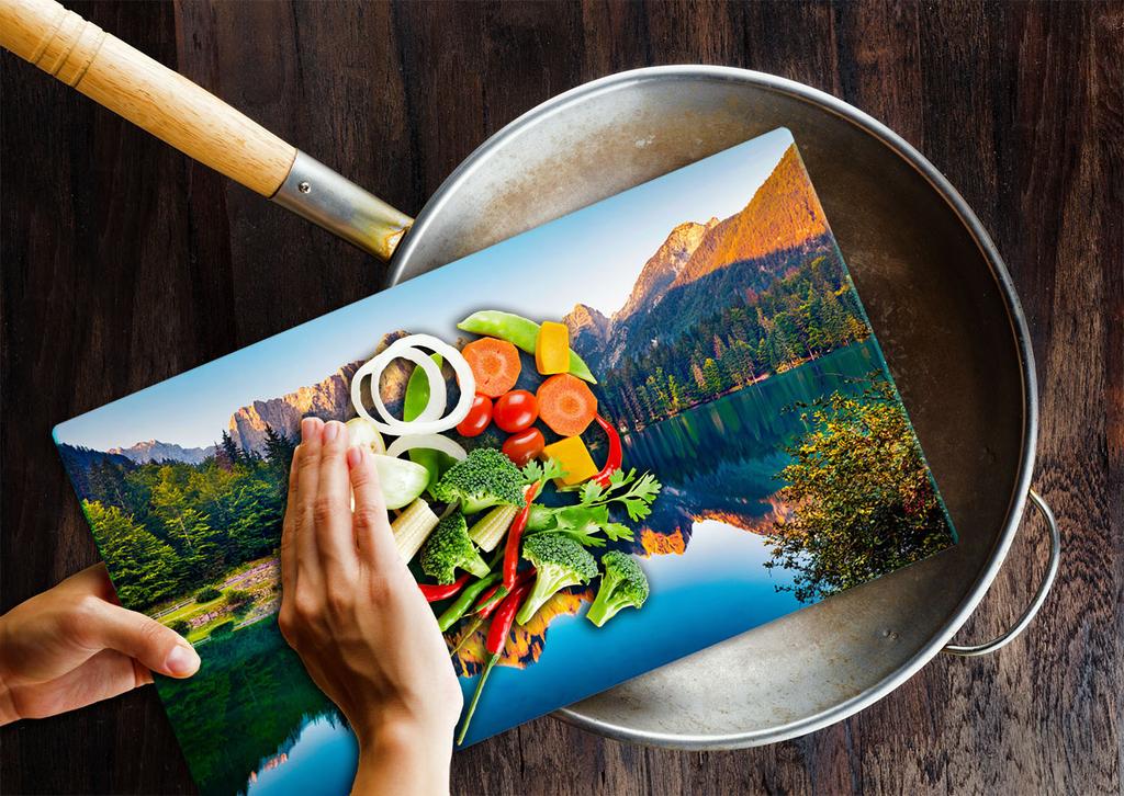 Glass Board Cutting Board 52X30 Landscape