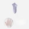 Women's Summer Thin Cotton Mesh Sweat Absorption Antibacterial Breathable Heel Socks