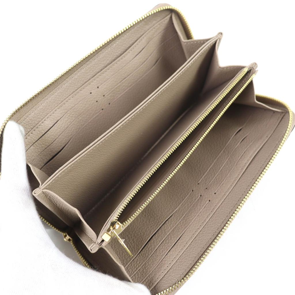 Pristine LOUIS VUITTON Purse Zippy wallet Zip Around Monogram Ann Platt M69034 Used