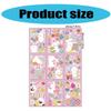 9 Sheets Easters Window Clings Double Sided Bunnies Eggs Chick Sticker for Celebrating Spring Parties Event Decoration