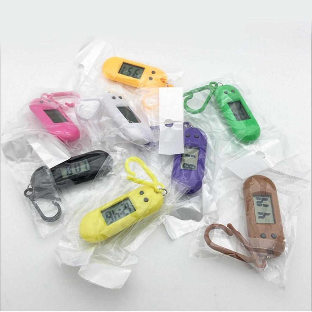 Ceas de buzunar cu breloc digital sportiv cu LED Ceas miniatural pentru studenți și copii Accesoriu practic pentru rucsac de călătorie
