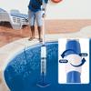 Cordless Pool Vacuum Rechargeable Handheld Pool Cleaner Powerful Suction Pool Debris Vacuum for Inground Pools Hot Tubs Spas