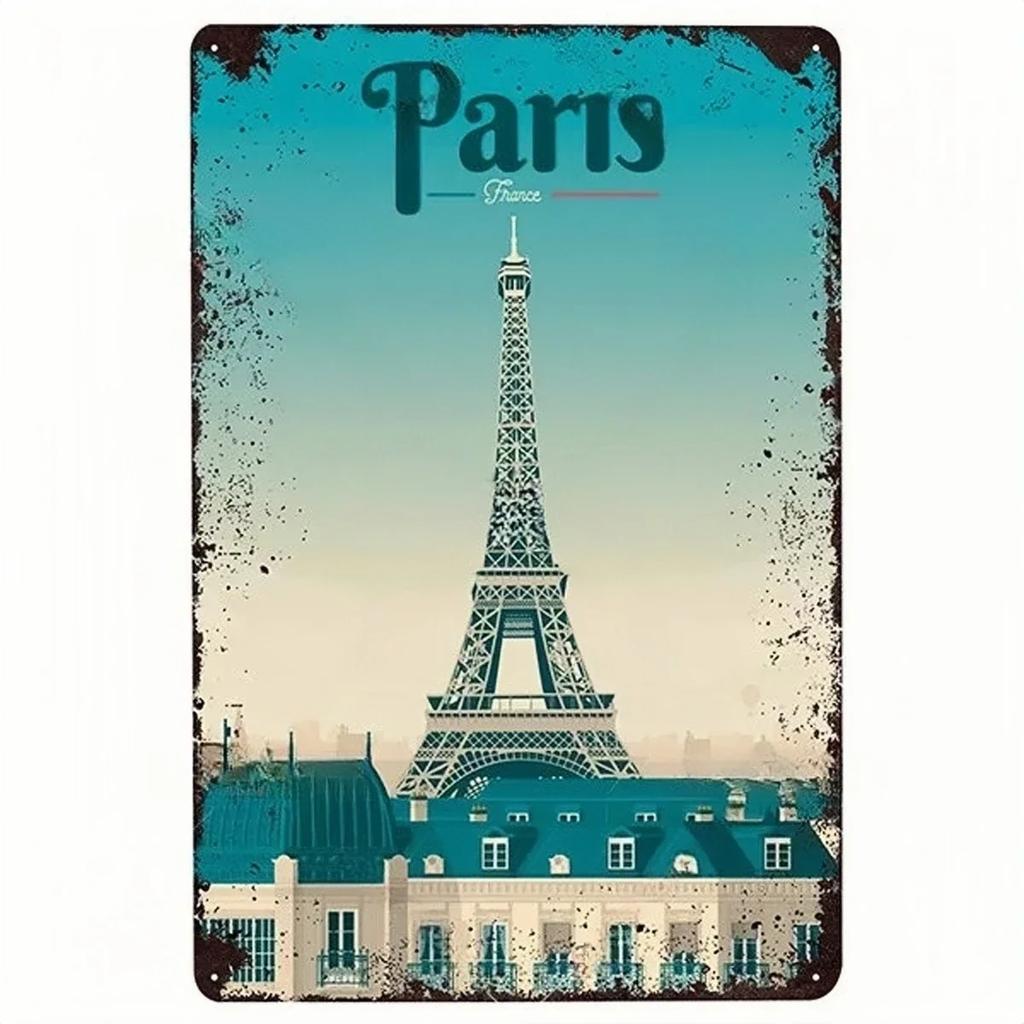 Vintage BERLIN LONDON MONACO Lissabon Stadtposter Metallschild Plakette Platte Dekor Für Werkstatt Man Cave Bar Pub Hotel Wanddeko