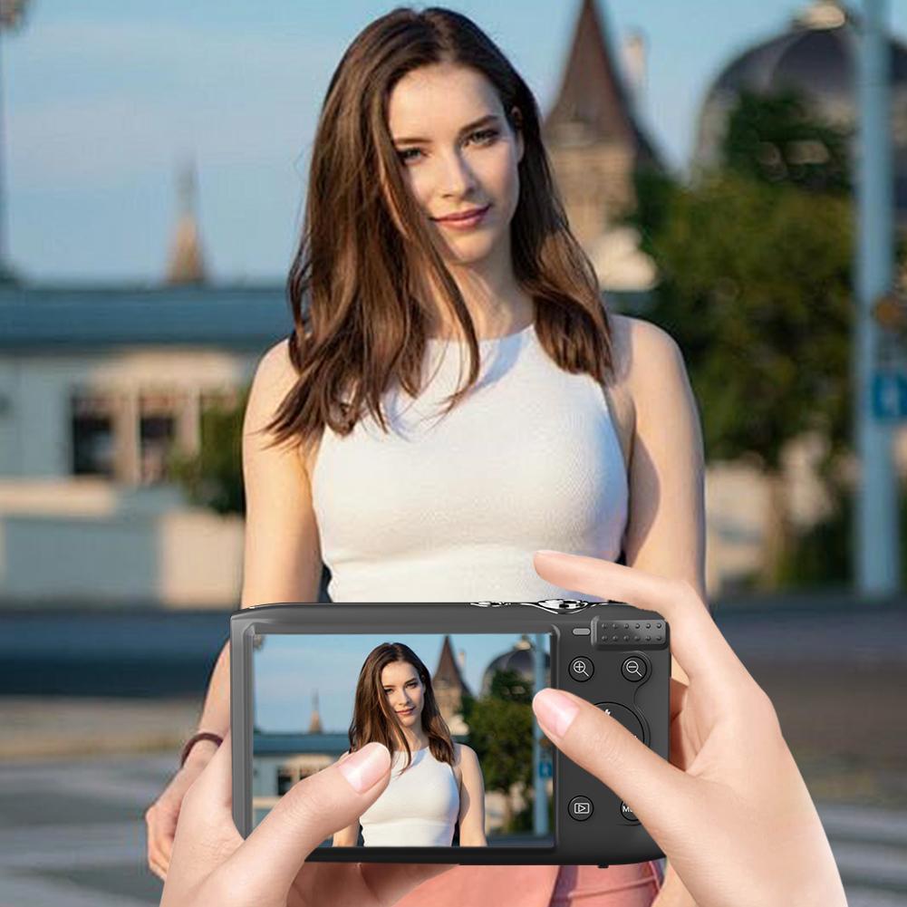 Digital Camera 5K Video Camera 16X Zoom Video Recorder 2.8inch LCD Screen for Teens Adult Beginner