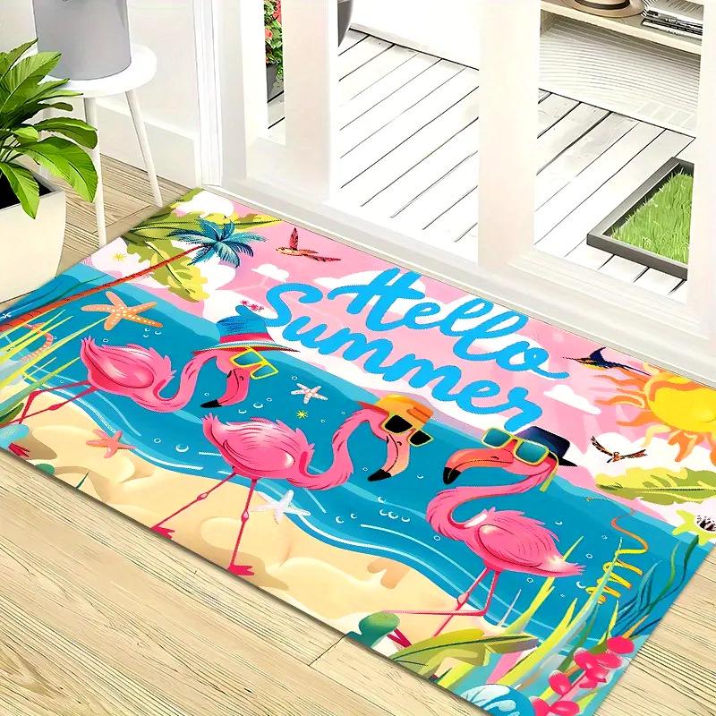 American Style Entryway Mat - Decorative, Wear & Dirt-Resistant, Easy to Clean