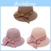 Summer Womens Wide Brim Straw Sun Hat With Sun Protection For Beach And Outdoor Activities